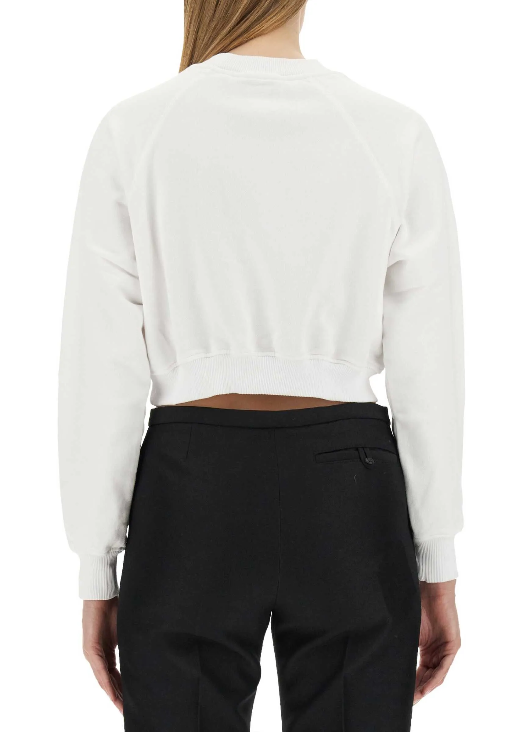 Casablanca Cropped Sweatshirt | Shop Online Now