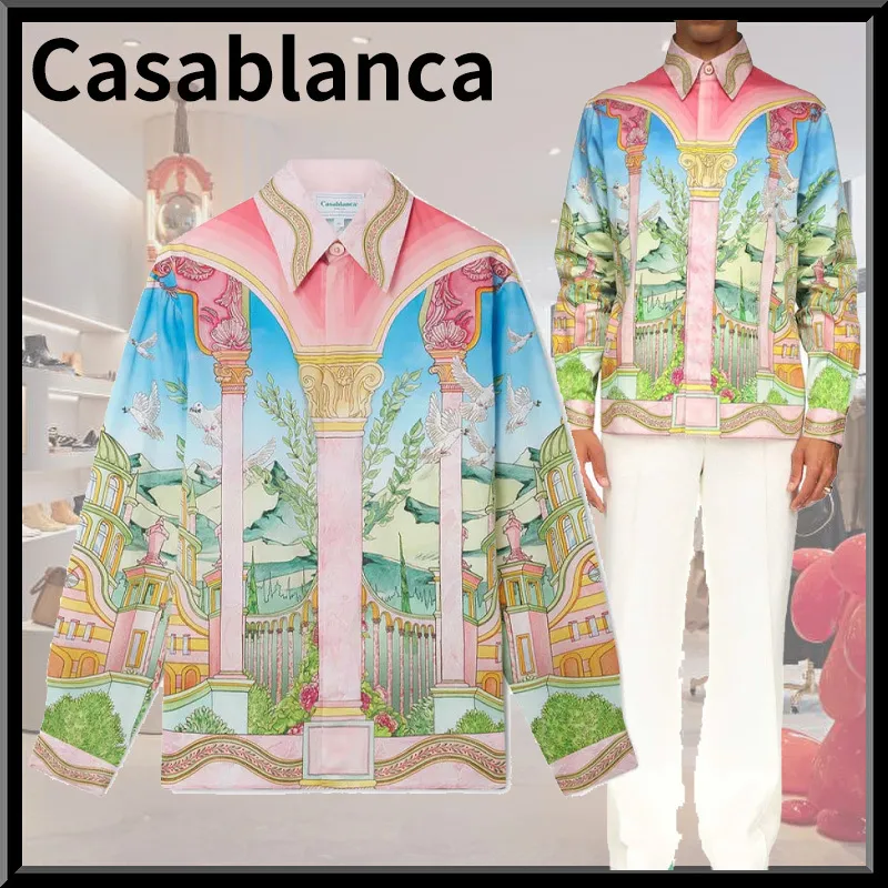 Casablanca Long Sleeve Cotton Shirts