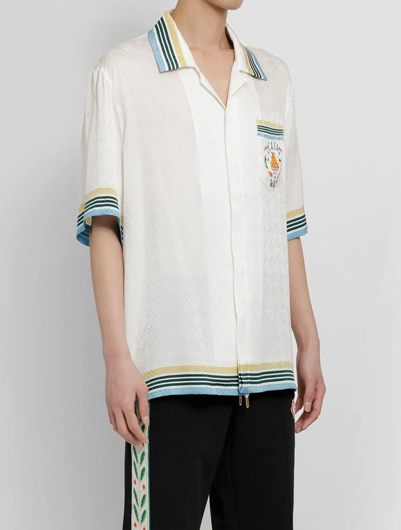 Casablanca Short Sleeves Logo Shirts | Silk Street Style