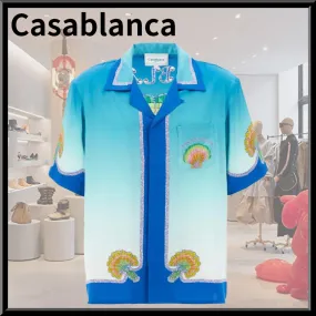 Casablanca Silk Shirts | Short Sleeves