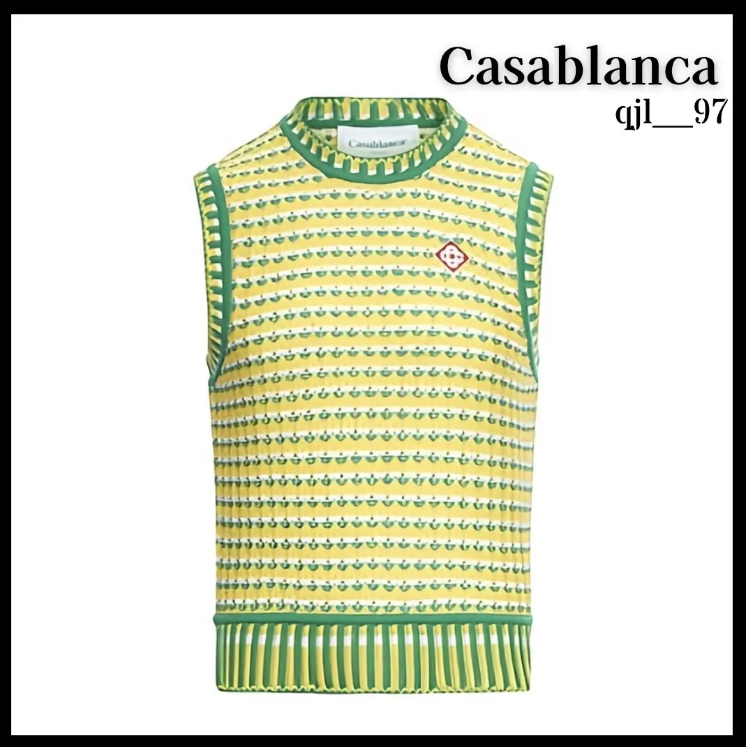 Casablanca Unisex Cotton Logo Sweaters