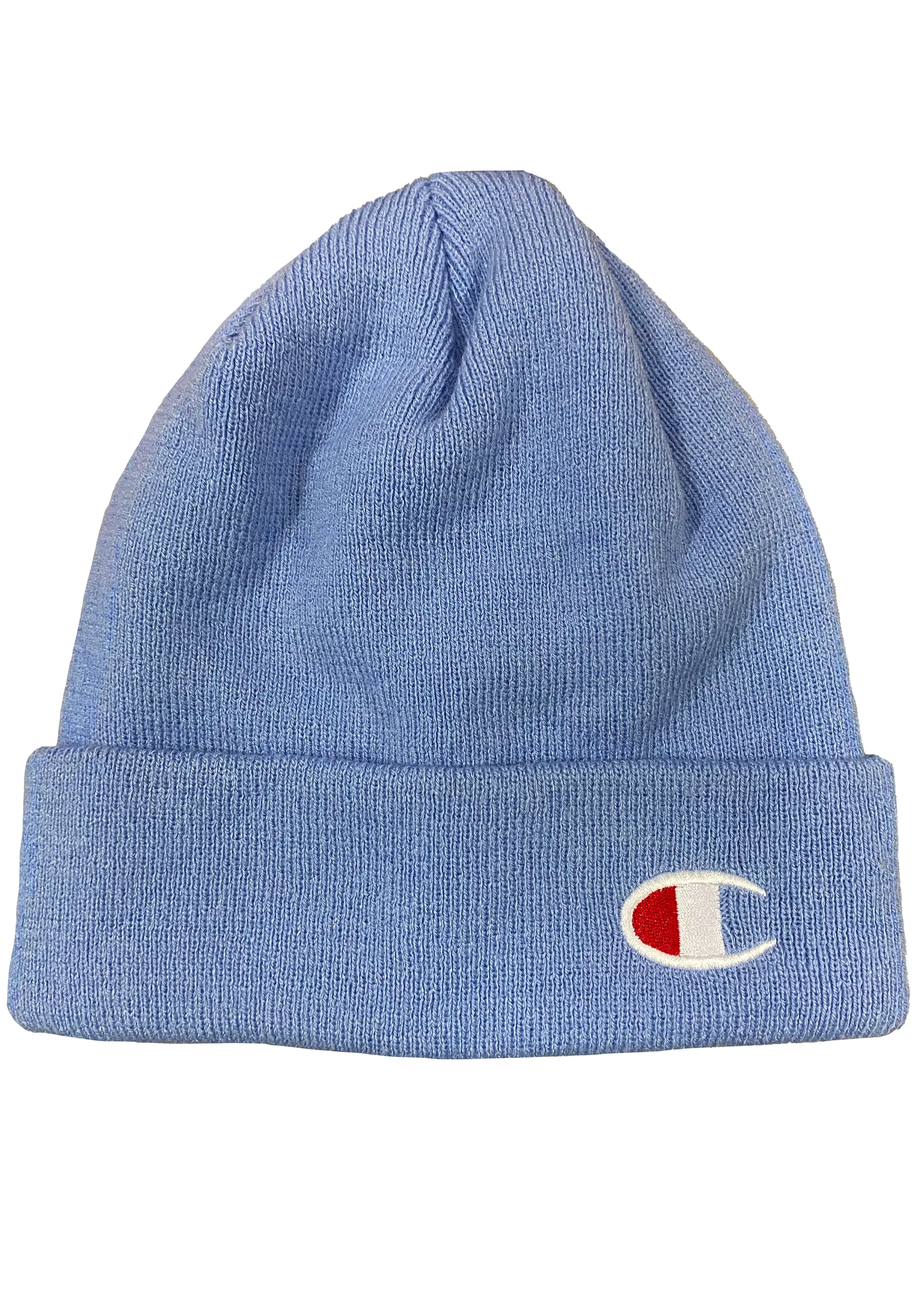 Champion Active C Logo Beanie in ZYPTN Light Blue