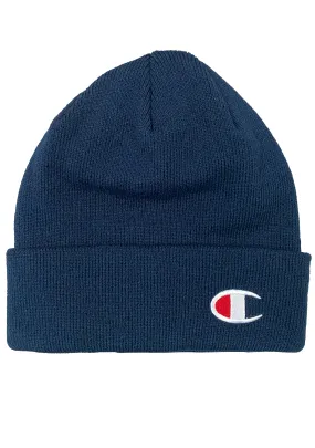 Champion Active C Logo Beanie - Unisex - Navy