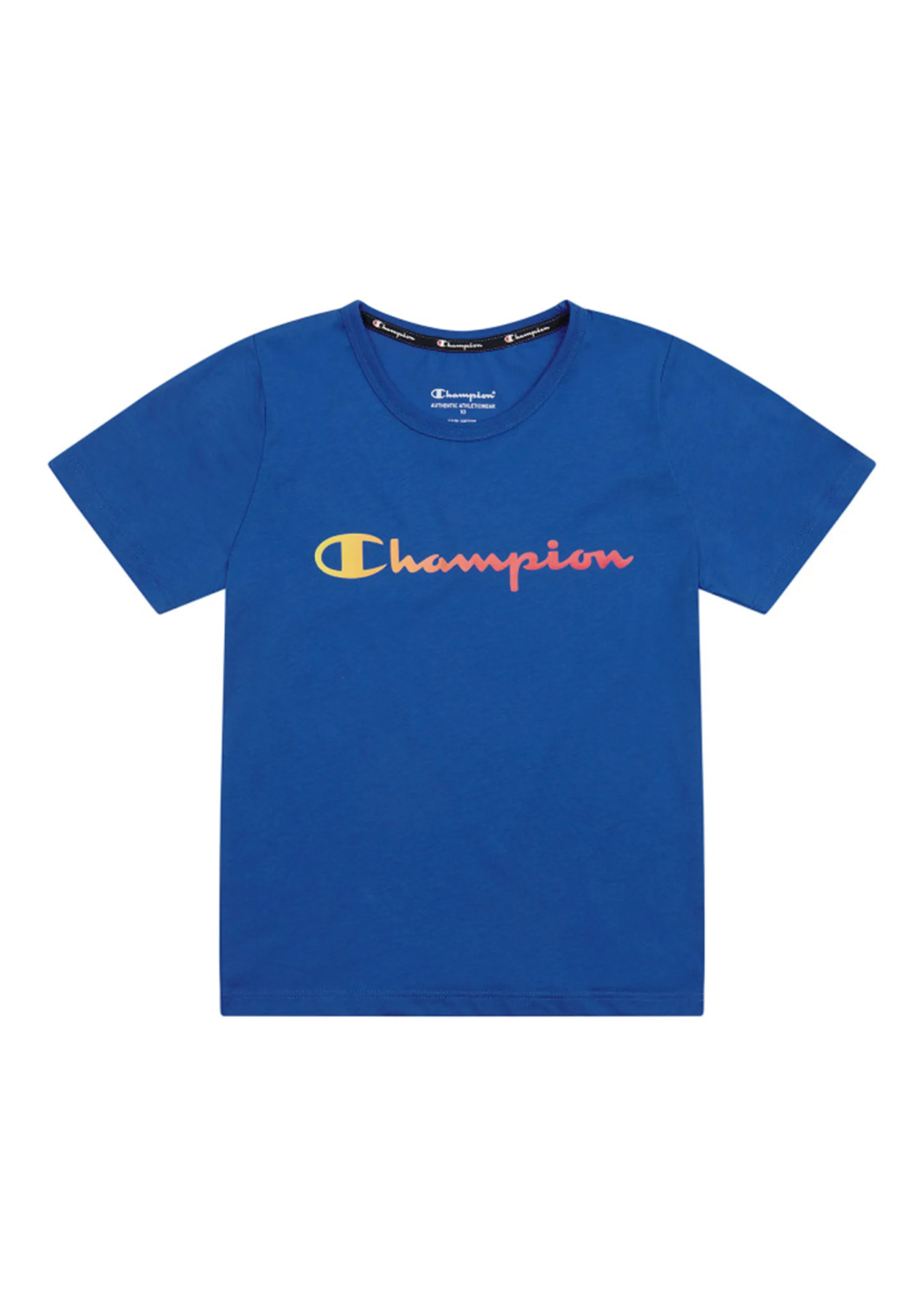 Champion Blue Junior Ombre Script Tee - KW6WN XQW