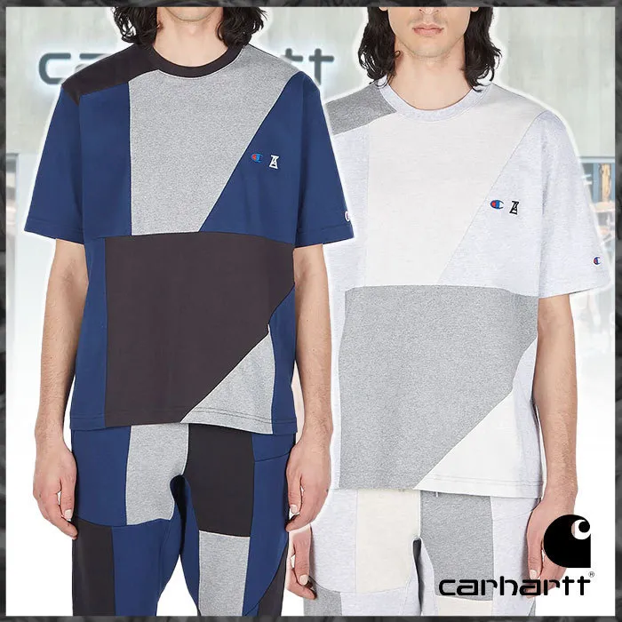 Champion Crew Neck Street Style Collaboration Cotton Short Sleeves