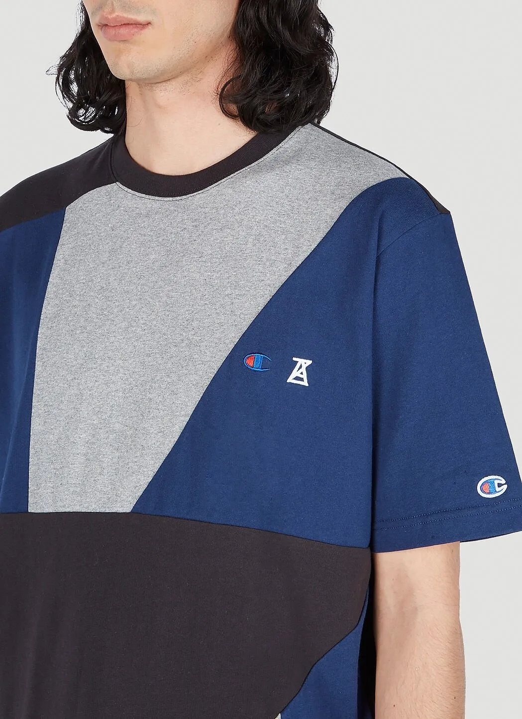 Champion Crew Neck Street Style Collaboration Cotton Short Sleeves