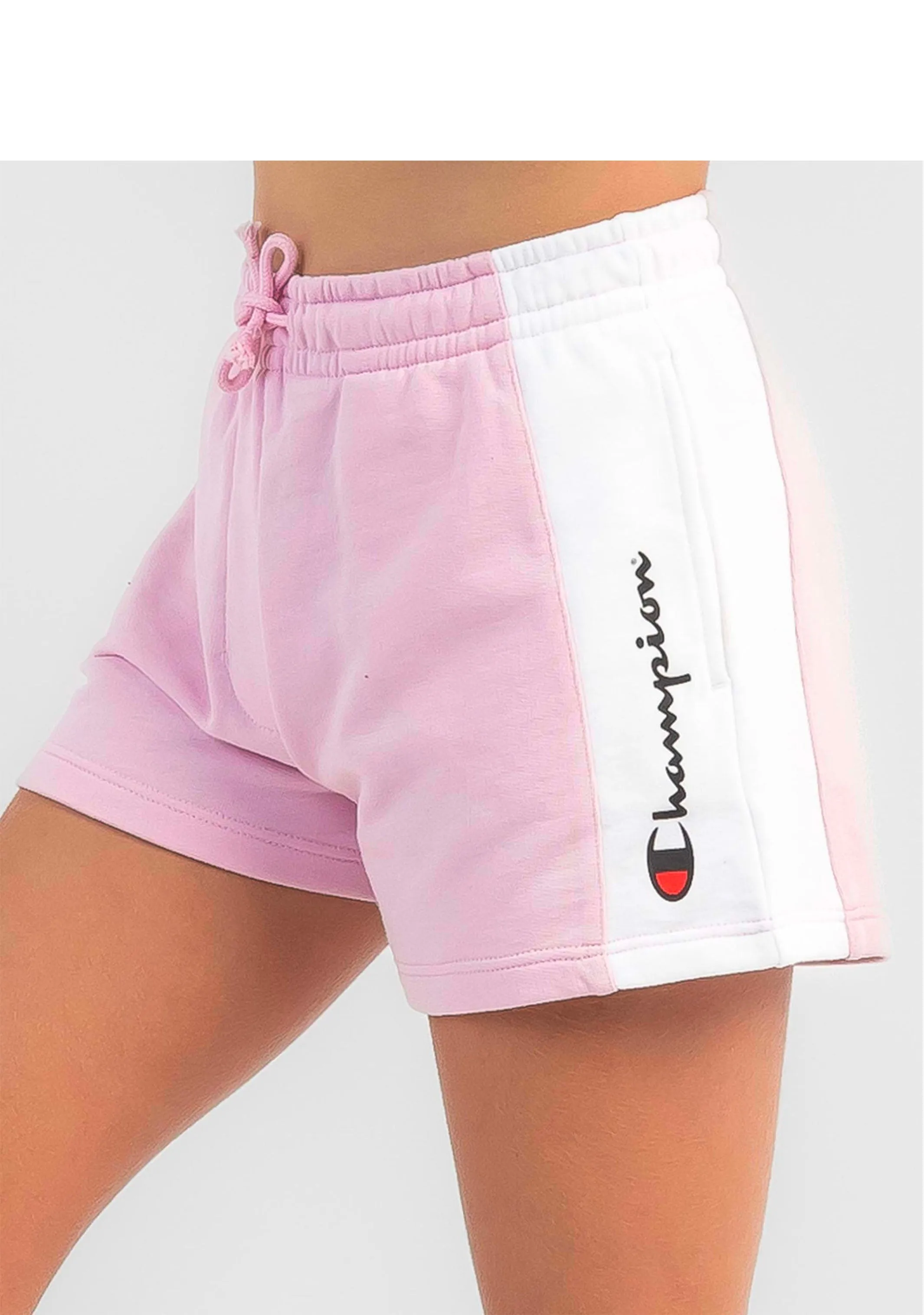 Champion Junior Girls' French Terry Panel Shorts - KVUMN IXL