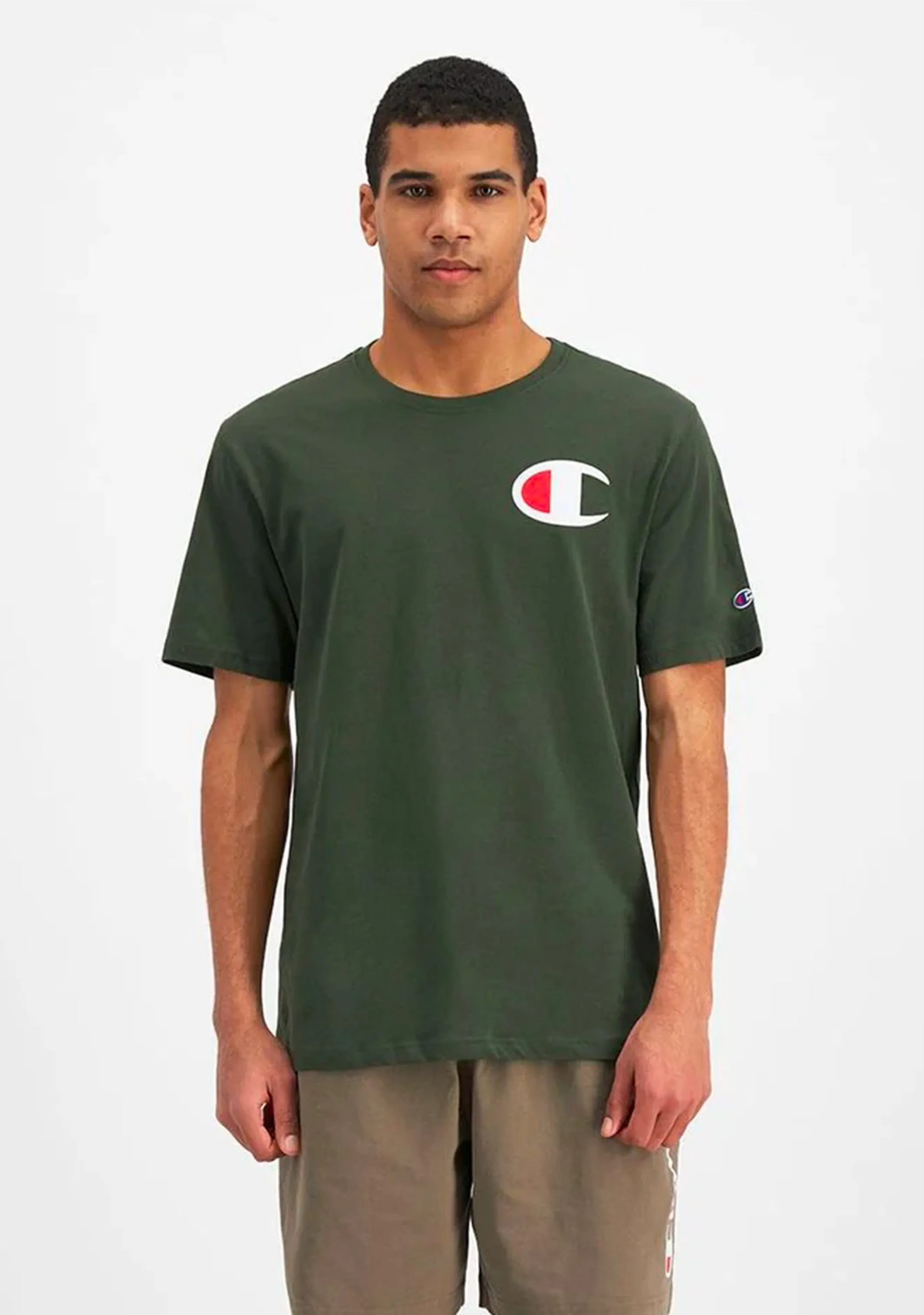 Champion Men's C Logo T-Shirt AY68N IXW