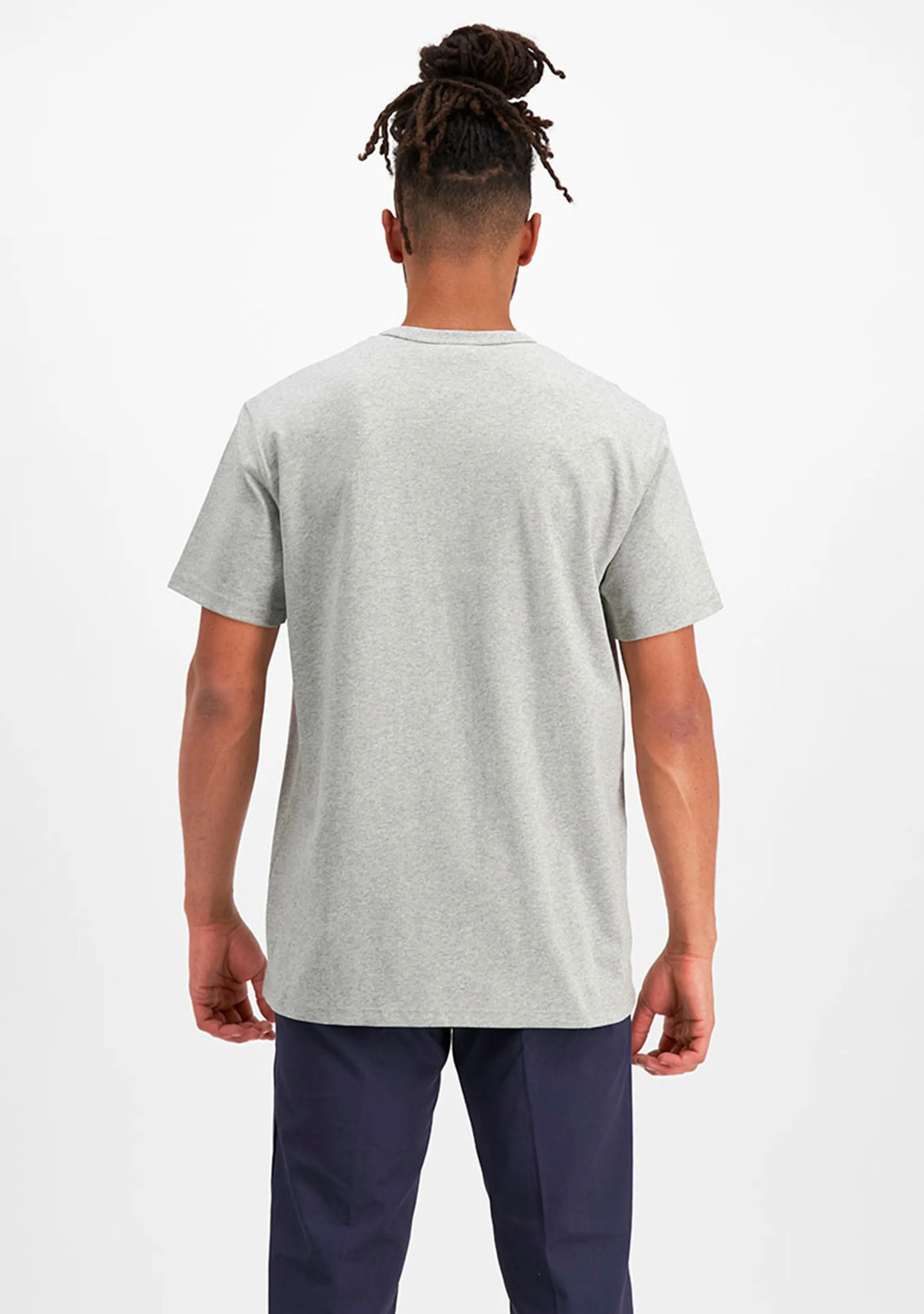 Champion Men's Grey C Logo Tee - AY68N A3R