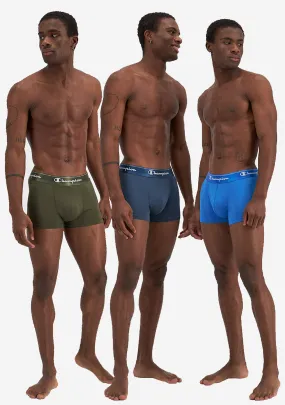 Champion Men's Microfiber Trunk 3 Pack | MWFNA 02K