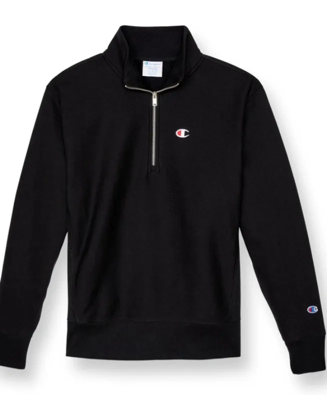 Champion pullovers - street style sweat with long sleeves and plain logo.