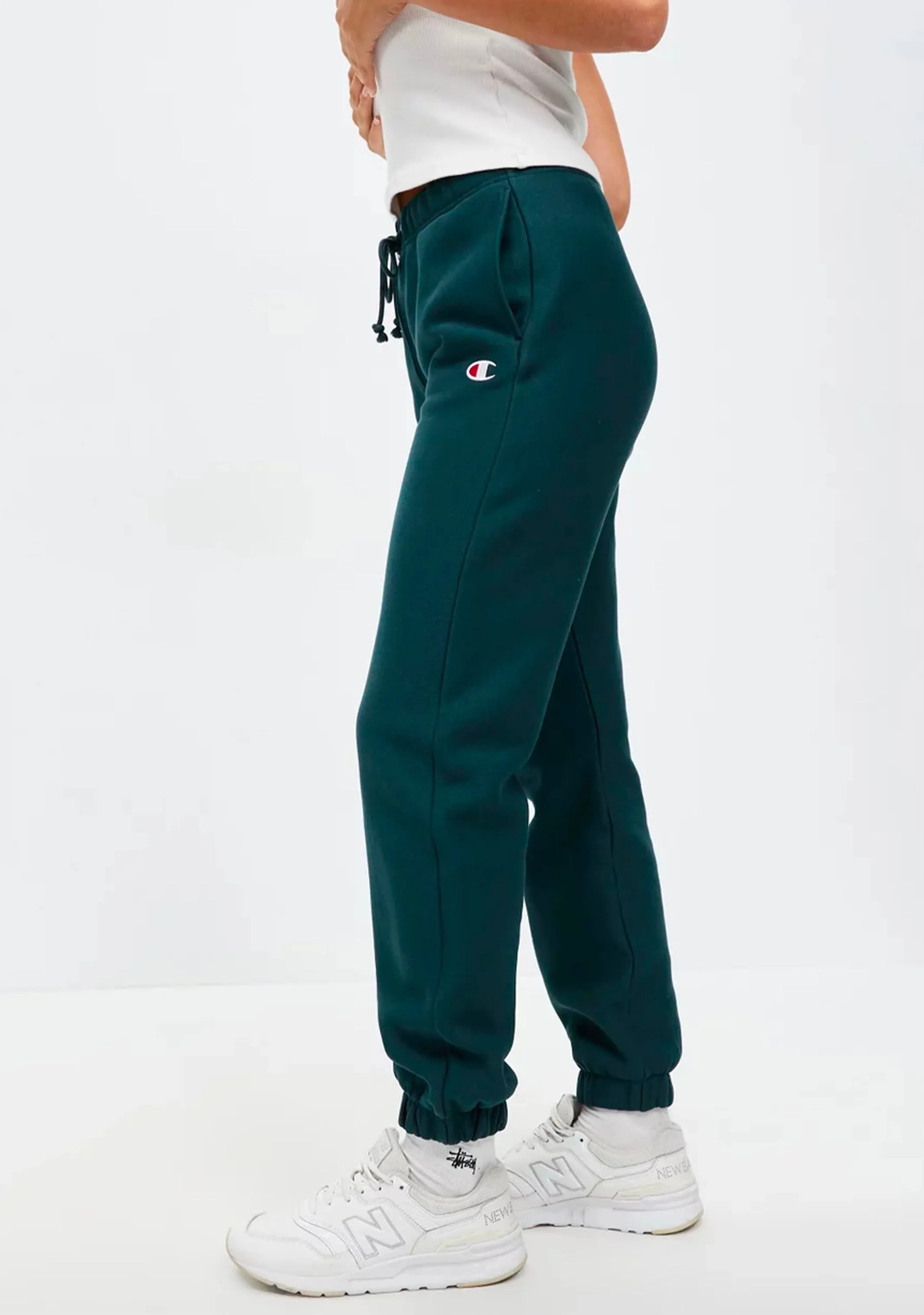 Champion Women's Dark Green Reverse Weave Joggers - CRNUN XNS