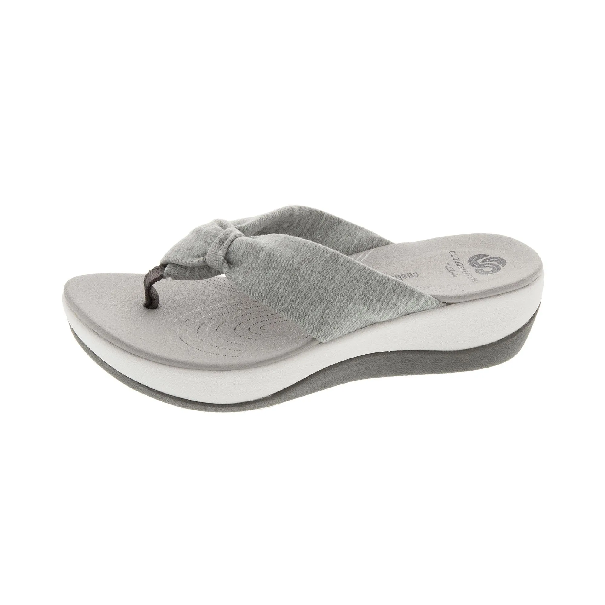 Clarks Arla Gilson Grey Fabric Women's Shoes