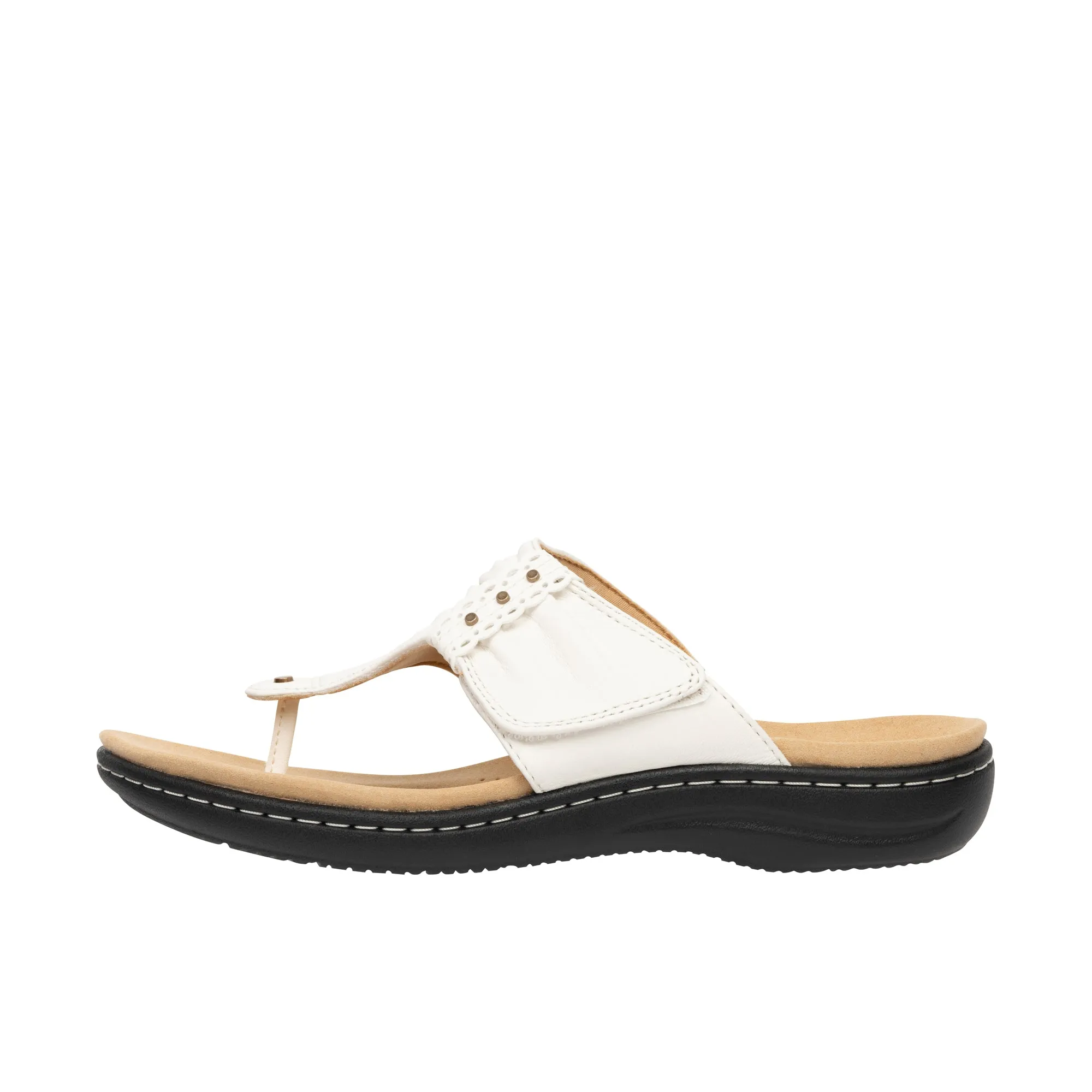 Clarks Laurieann Arla White Leather Women's Shoes