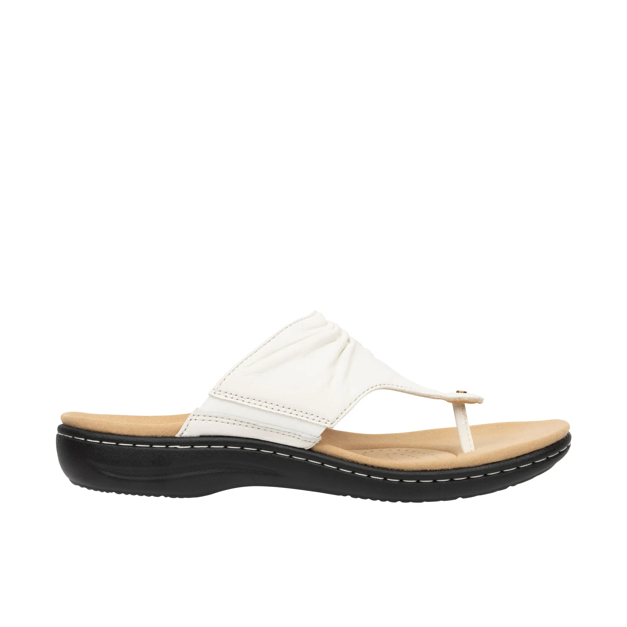 Clarks Laurieann Arla White Leather Women's Shoes