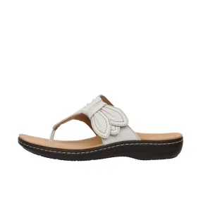 Clarks Laurieann Kay White Leather Women's - Buy Now