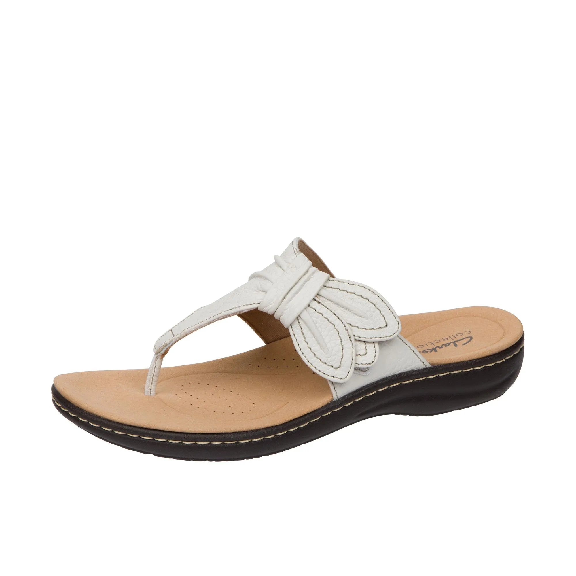 Clarks Laurieann Kay White Leather Women's - Buy Now