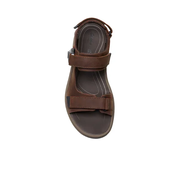 Clarks Men's Brown Saltway Trail Sandal