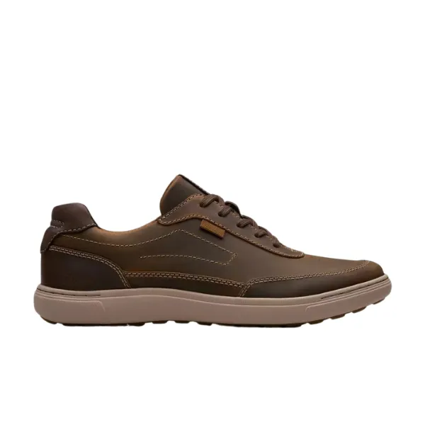 Clarks Men's Mapstone Trail Brown Leather Beeswax