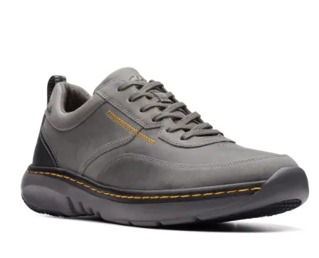 Clarks Pro Lace Dark Grey - Shoes.