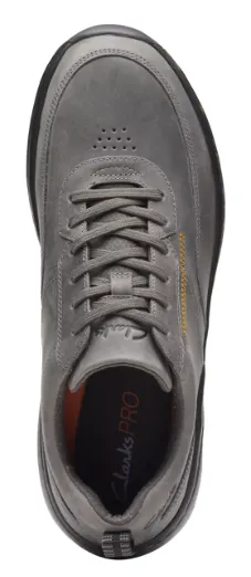 Clarks Pro Lace Dark Grey - Shoes.