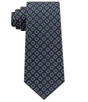 Club Room Mens Diamond Dot Self-Tied Necktie