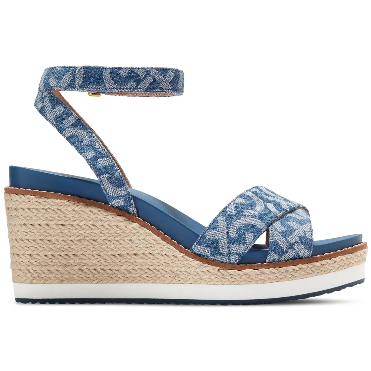 Cole Haan Cloud Women's Denim Criss-Cross Front Espadrilles