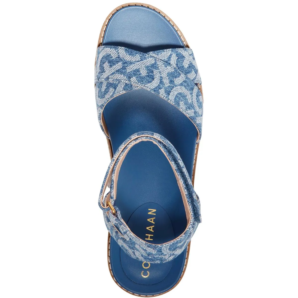 Cole Haan Cloud Women's Denim Criss-Cross Front Espadrilles