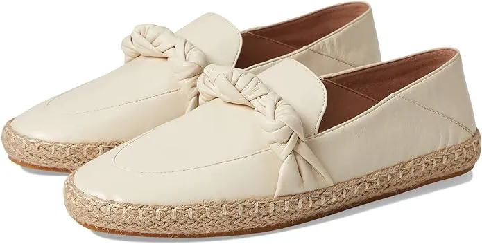 Cole Haan Cloudfeel Knotted Leather Slip On Espadrilles