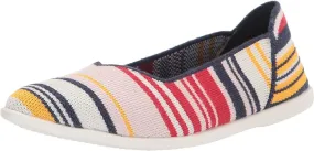 Cole Haan Springfeel Stitchlite Skimmer Preppy Stripe Print Slip On Ballet Flats for Women