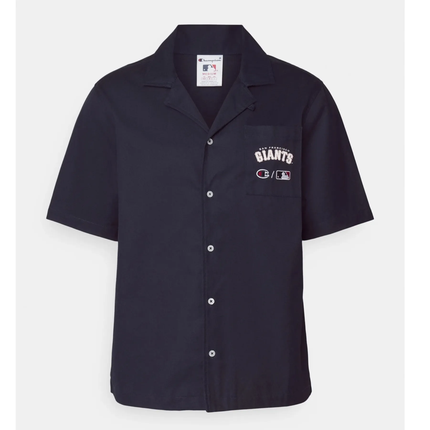 Cotton Short Sleeves Logo Shirts by CHAMPION | Street Style