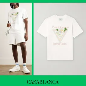 Cotton Short Sleeves T-Shirts - Casablanca