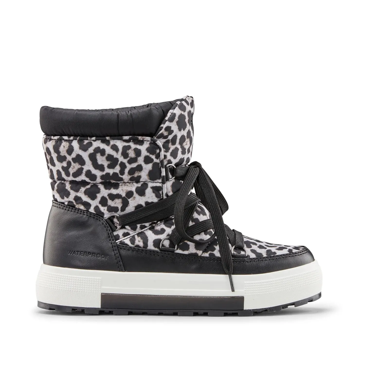 Cougar Wink Waterproof Boot - Leopard Print with PrimaLoft