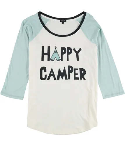 Cozy Zoe Womens Happy Camper Pajama Sleep T-Shirt