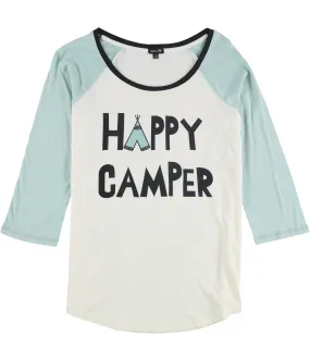 Cozy Zoe Womens Happy Camper Pajama Sleep T-Shirt