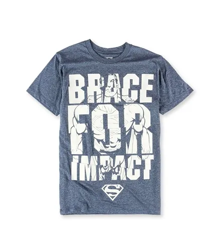 Dc Comics Mens Brace For Impact Graphic T-Shirt