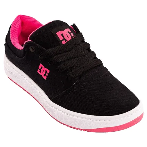 DC Crisis TX SS Women's Sneakers - Black and Pink