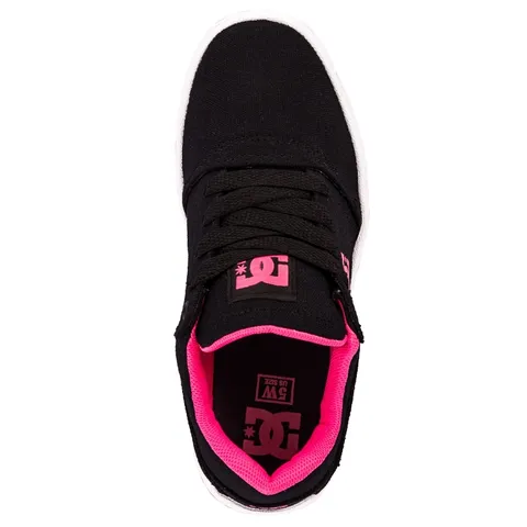 DC Crisis TX SS Women's Sneakers - Black and Pink