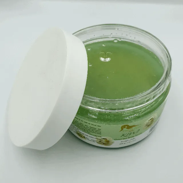 Dead Sea Salt Face Scrub with Kiwi - Beneficial for Oily Skin - DS016