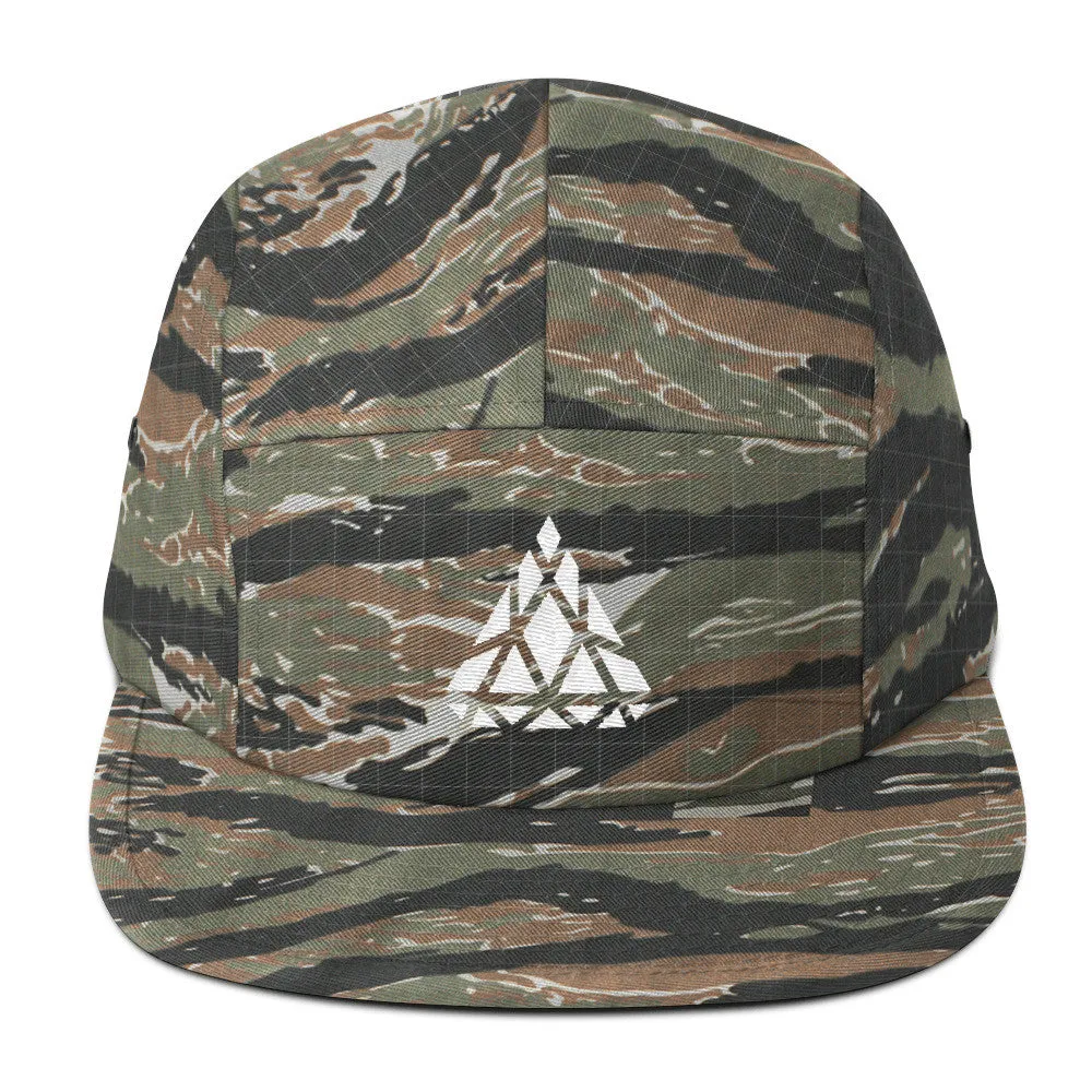 Diamond Camo 5 Panel Hat