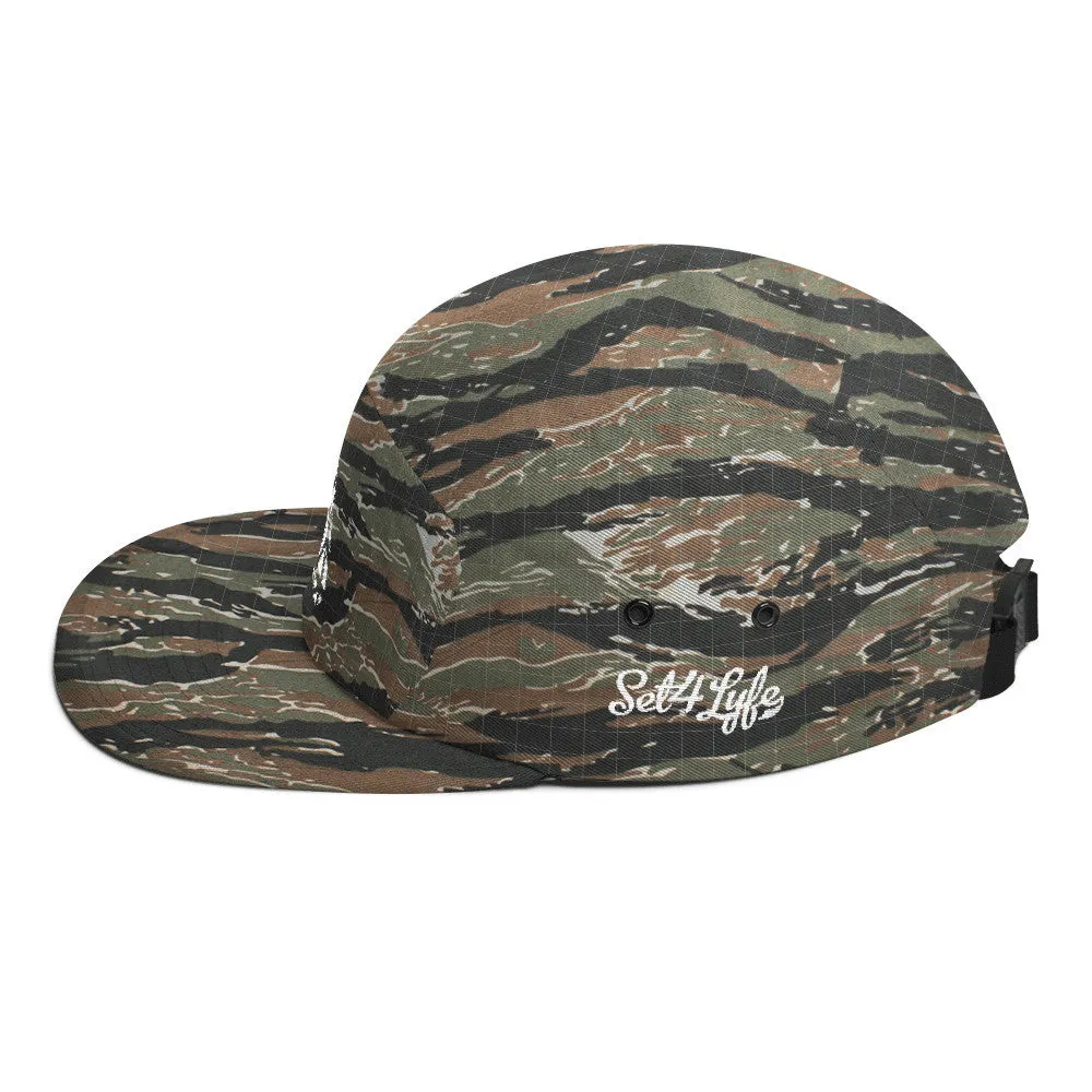 Diamond Camo 5 Panel Hat