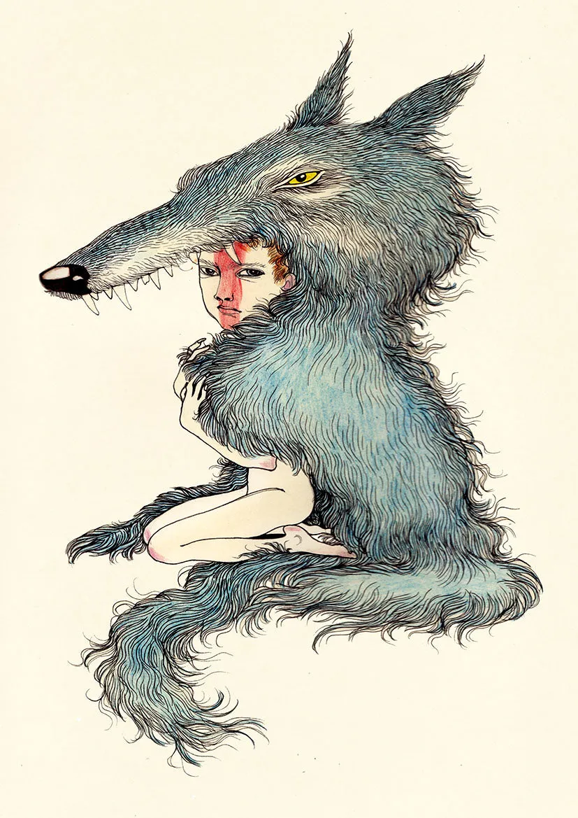 Fox & Comet Creature Illustration Prints