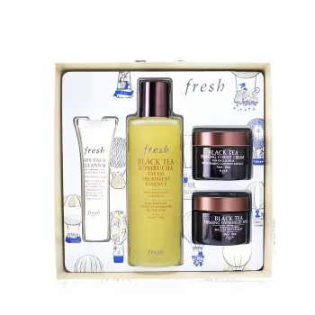 Fresh Black Tea Firming Beauty Bundle Set 4pcs