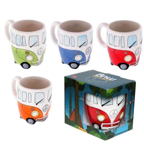 Funky Camper Van Ceramic Mug Design CV23