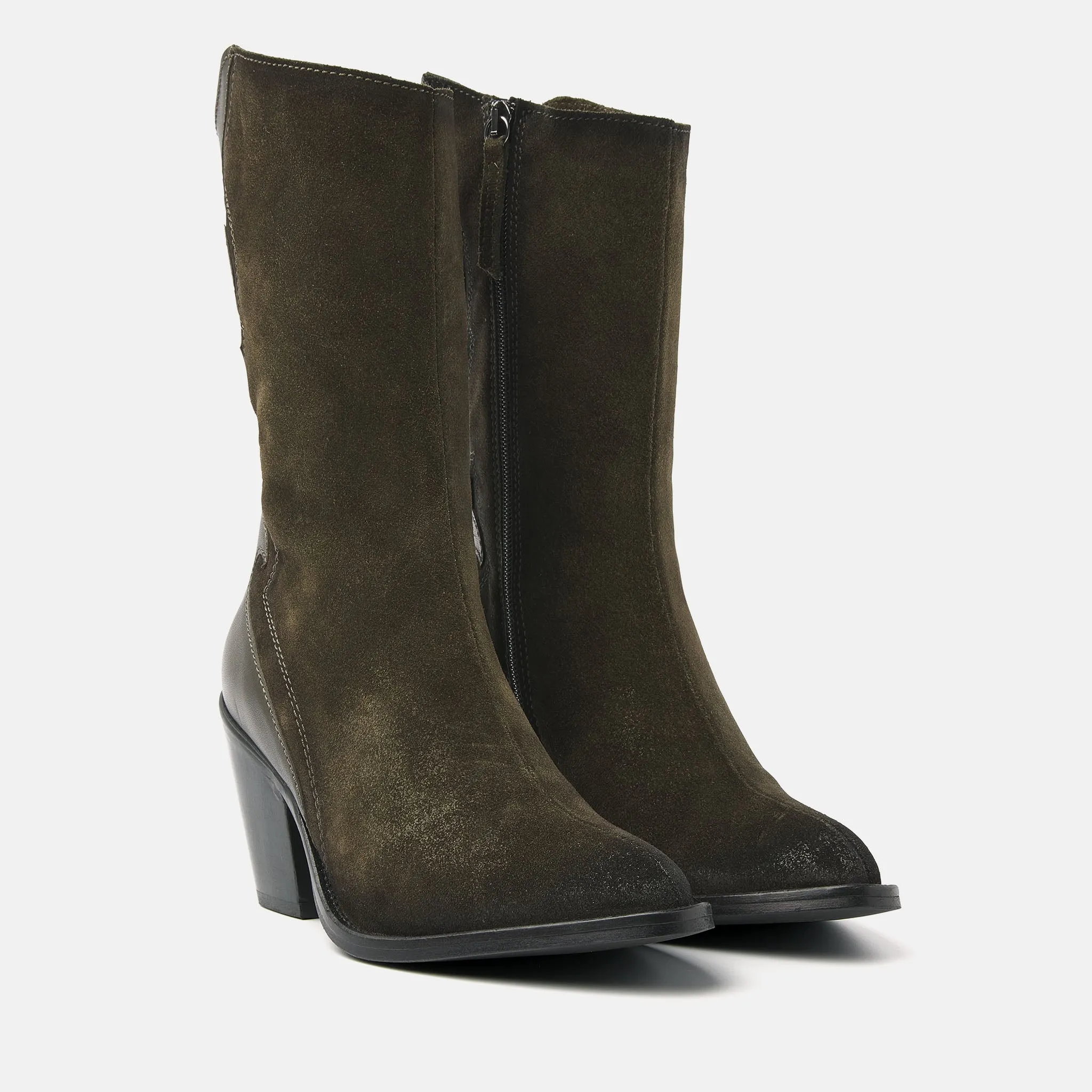 Green Ladies Boots 35.112