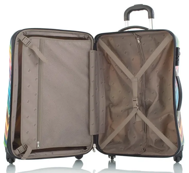 Heys Colour Herringbone 3-Piece Luggage Set 