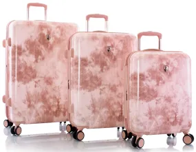 Heys Tie-Dye Rose 3-Piece Luggage Set 