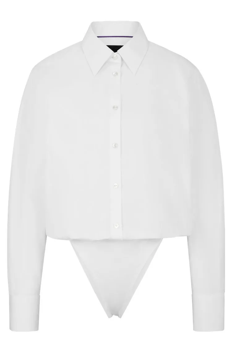 Hugo Boss | Casual Long Sleeve Plain Cotton Office Shirt