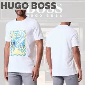 Hugo Boss | Crew Neck Pullovers with Animal Patterns for Street Style