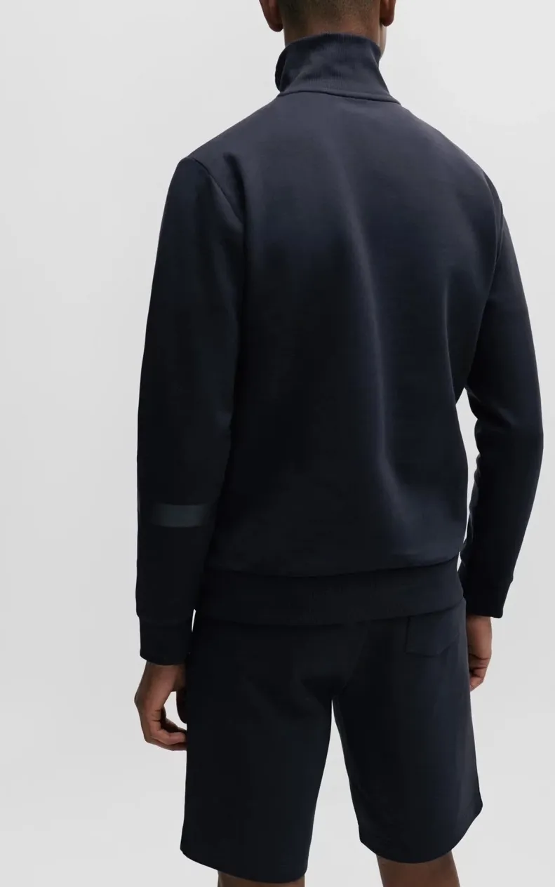 Hugo Boss | Long Sleeves Cotton Logo Sweatshirts | Unisex.